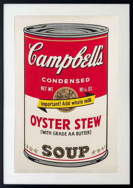 WARHOL Andy - Oyster Stew (Campbell's Soup II)
